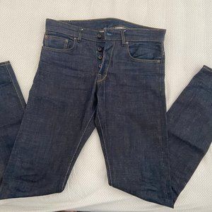 COPY - Railcar Rigid Selvedge Denim 31" Slim Tapered 35" Inseam